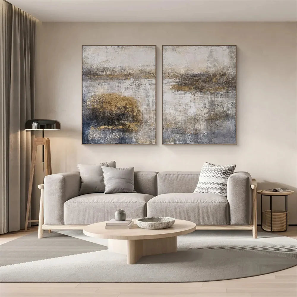 Abstract Painting Set of 2 #AB 108