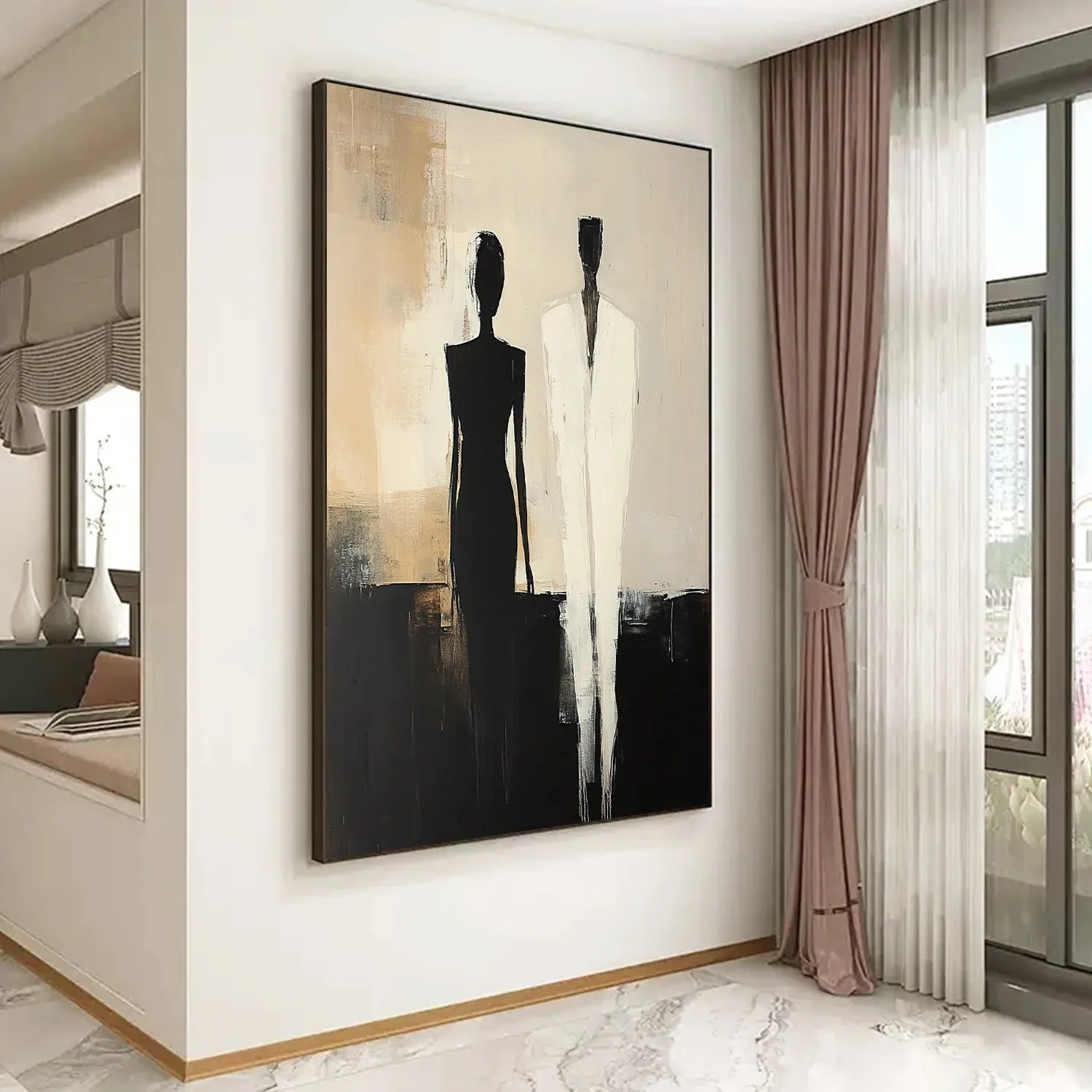 Contemporary Abstract Minimalist Wall Art #CW005