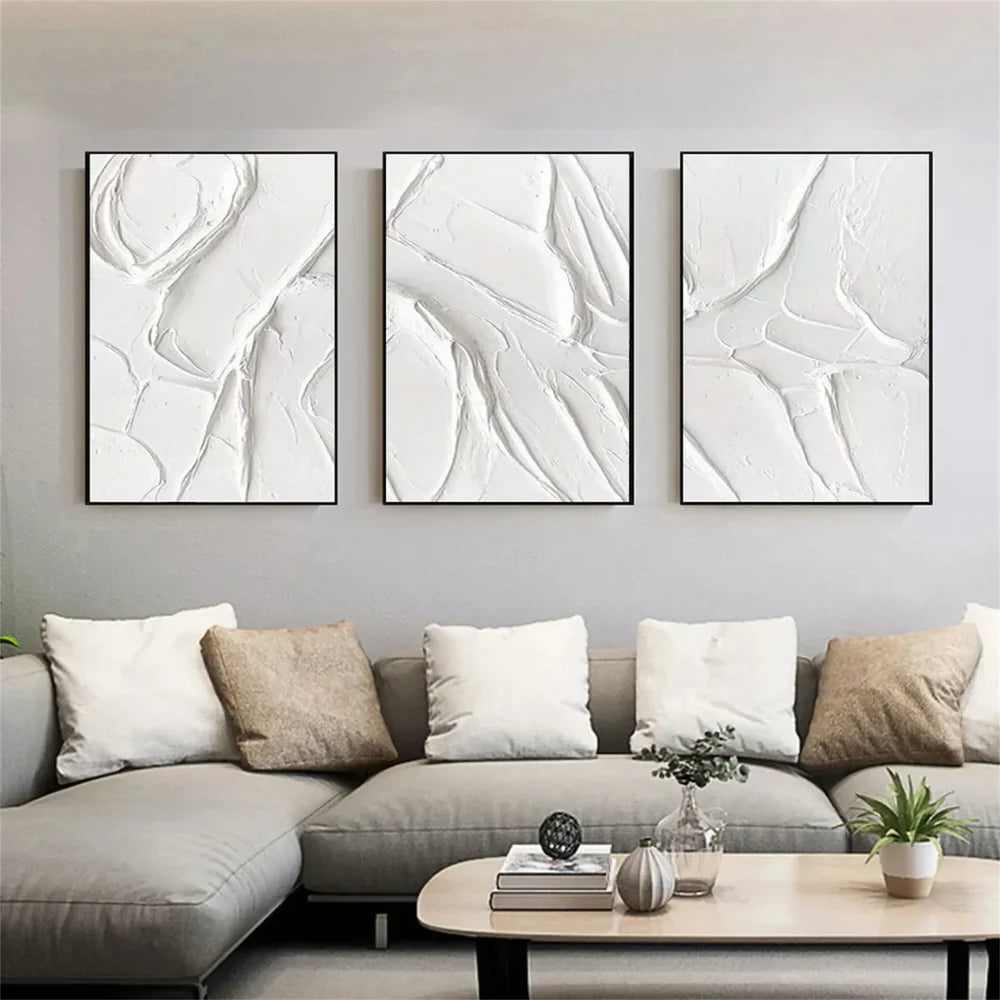 Minimalistic Balance Canvas Painting Set of 3 #MM288