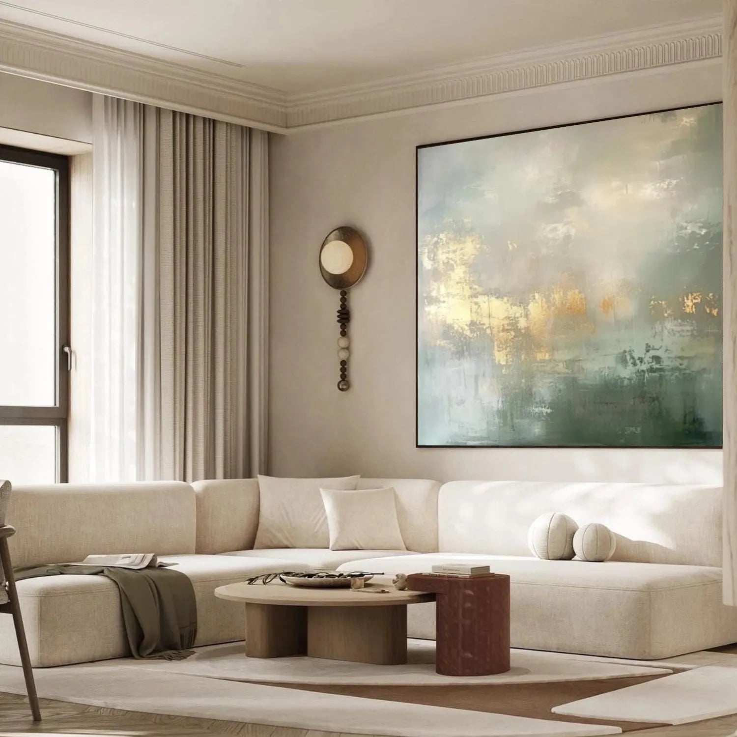 Abstract Canvas Wall Art #AP284