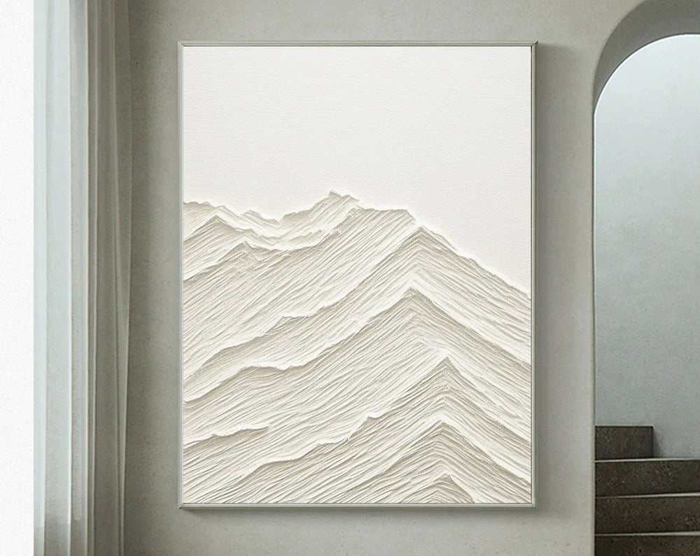 Plaster Art Minimalist Textured Painting #MM086