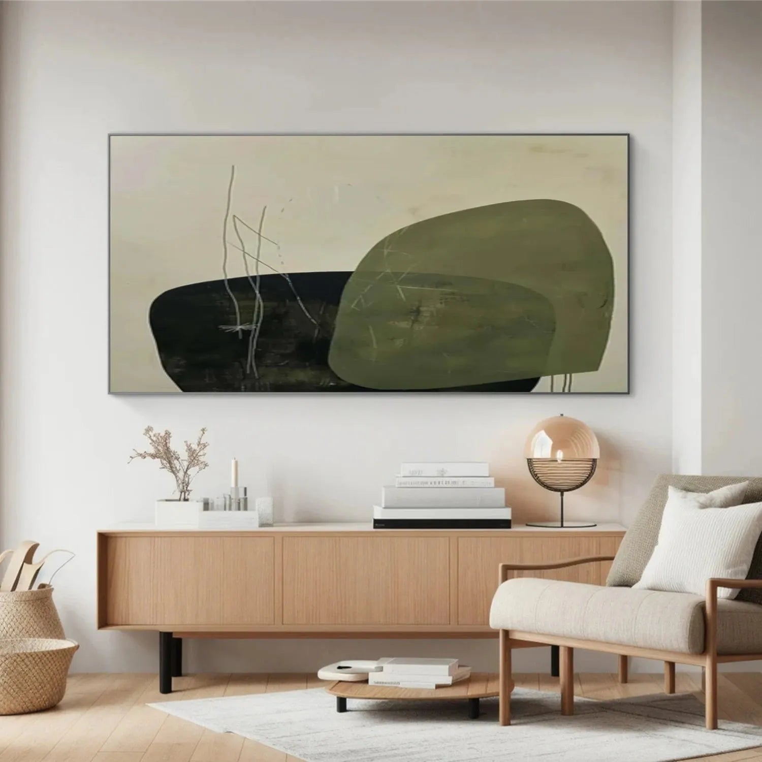 Abstract Painting Canvas #AP182