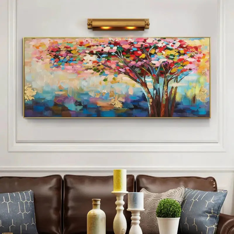 Flower And Tree Painting #FT 004