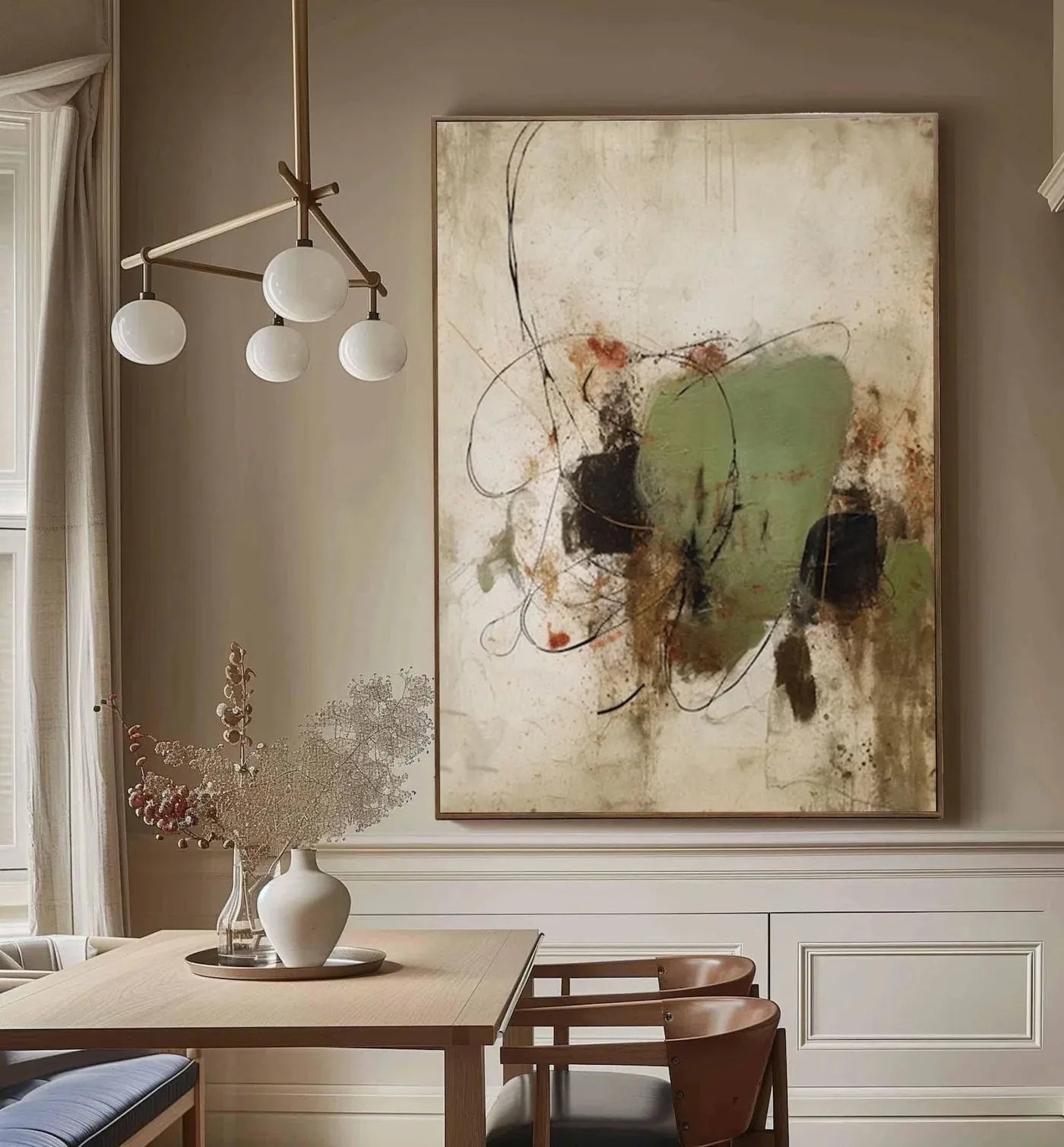 Abstract Painting Canvas #AP120