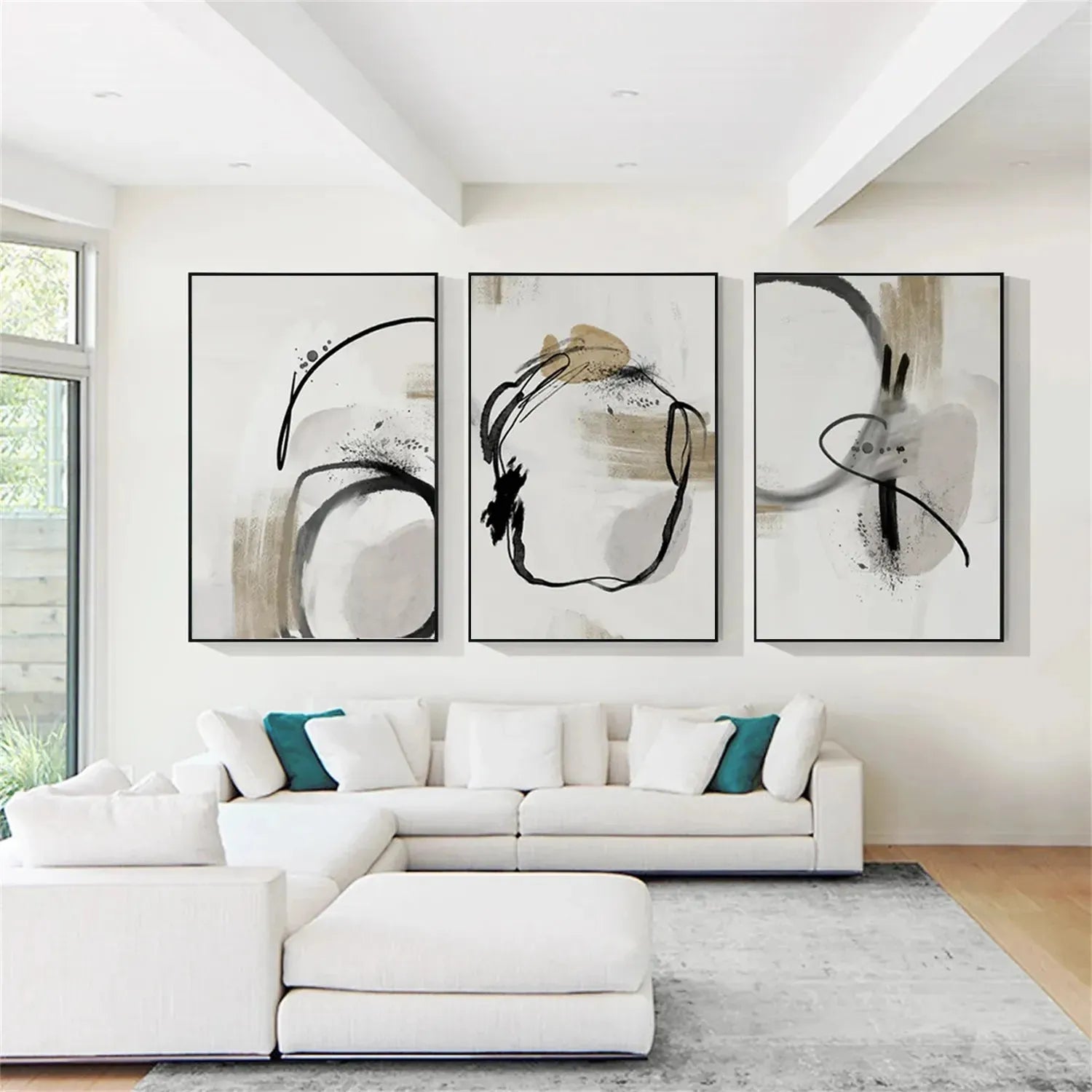 Abstract Painting Set of 3 #AB212