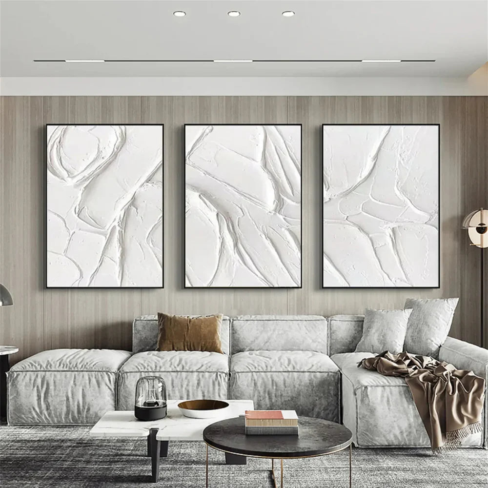 Minimalistic Balance Canvas Painting Set of 3 #MM288