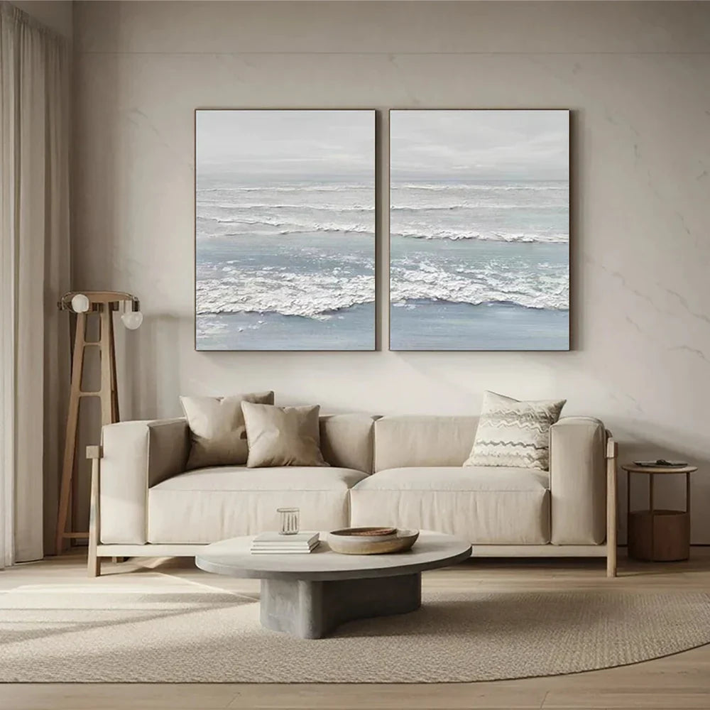 Ocean And Sky Painting Set of 2#OS 038