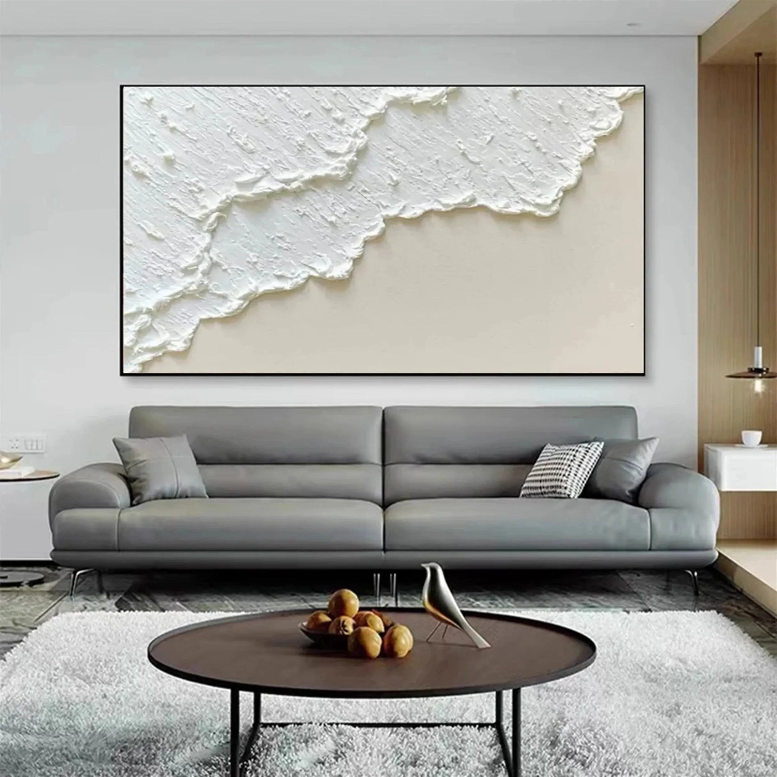 Plaster Art Minimalist Textured Painting #MM102