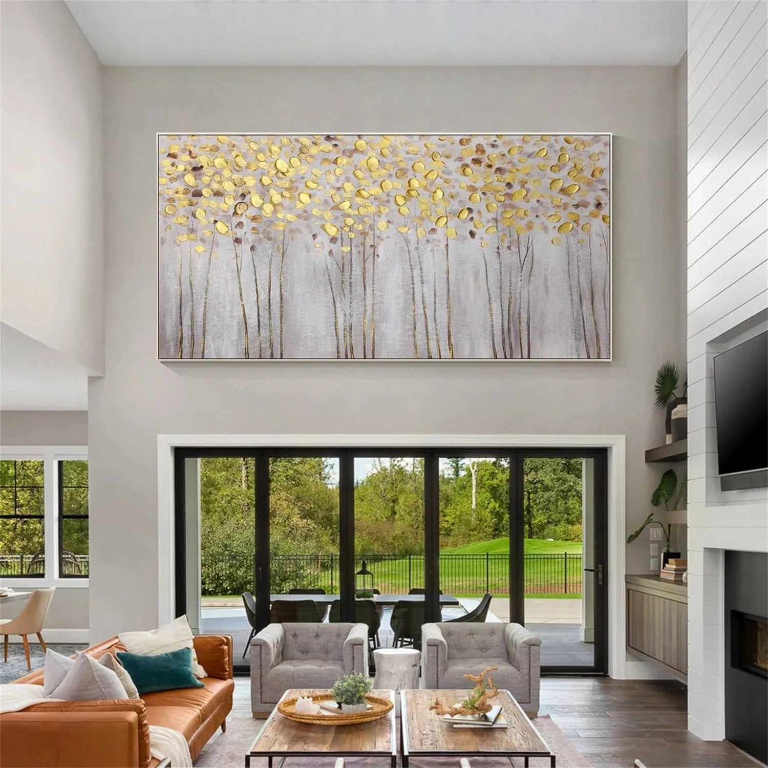 Flower And Tree Painting #FT 113