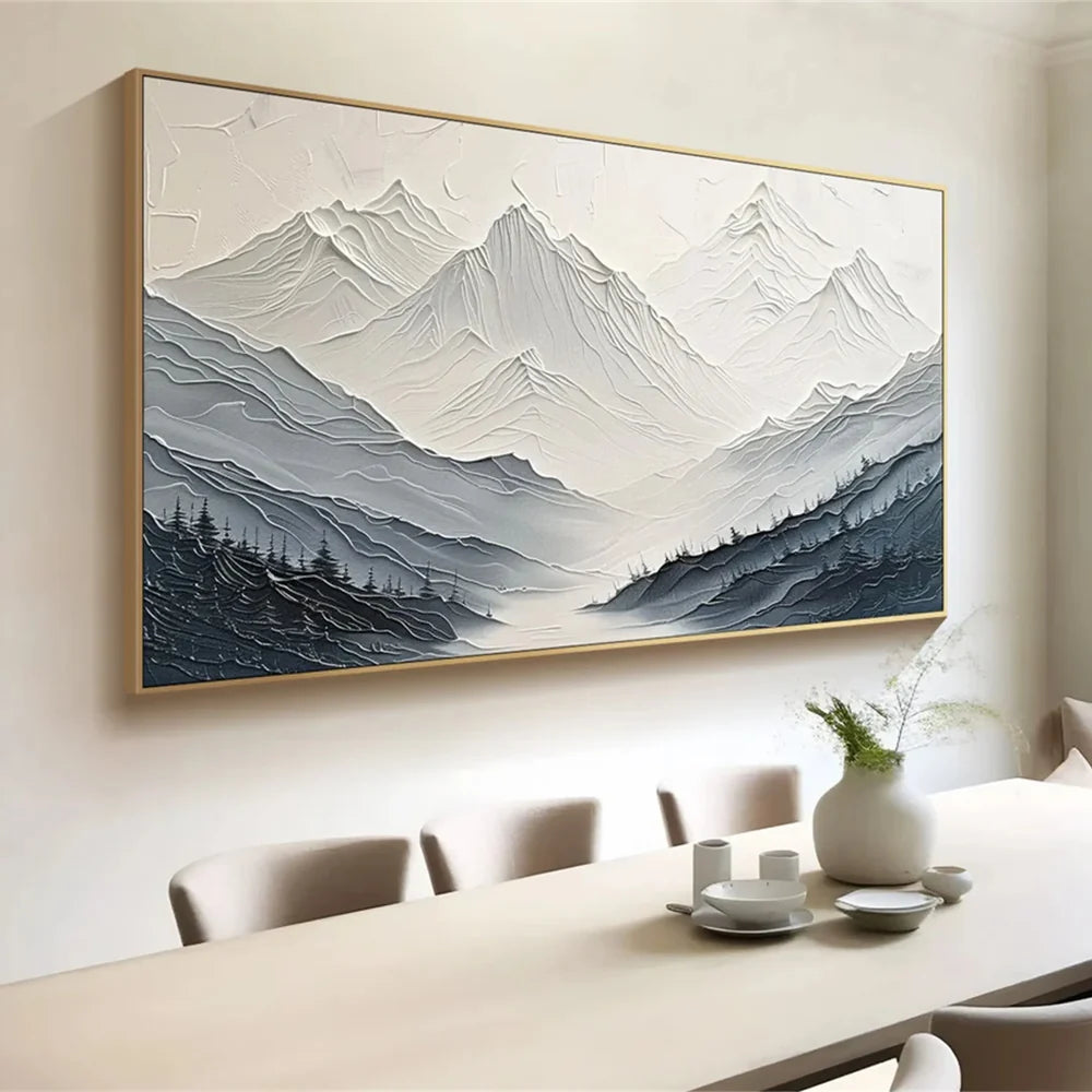 Plaster Art Minimalist Textured Painting #MM255