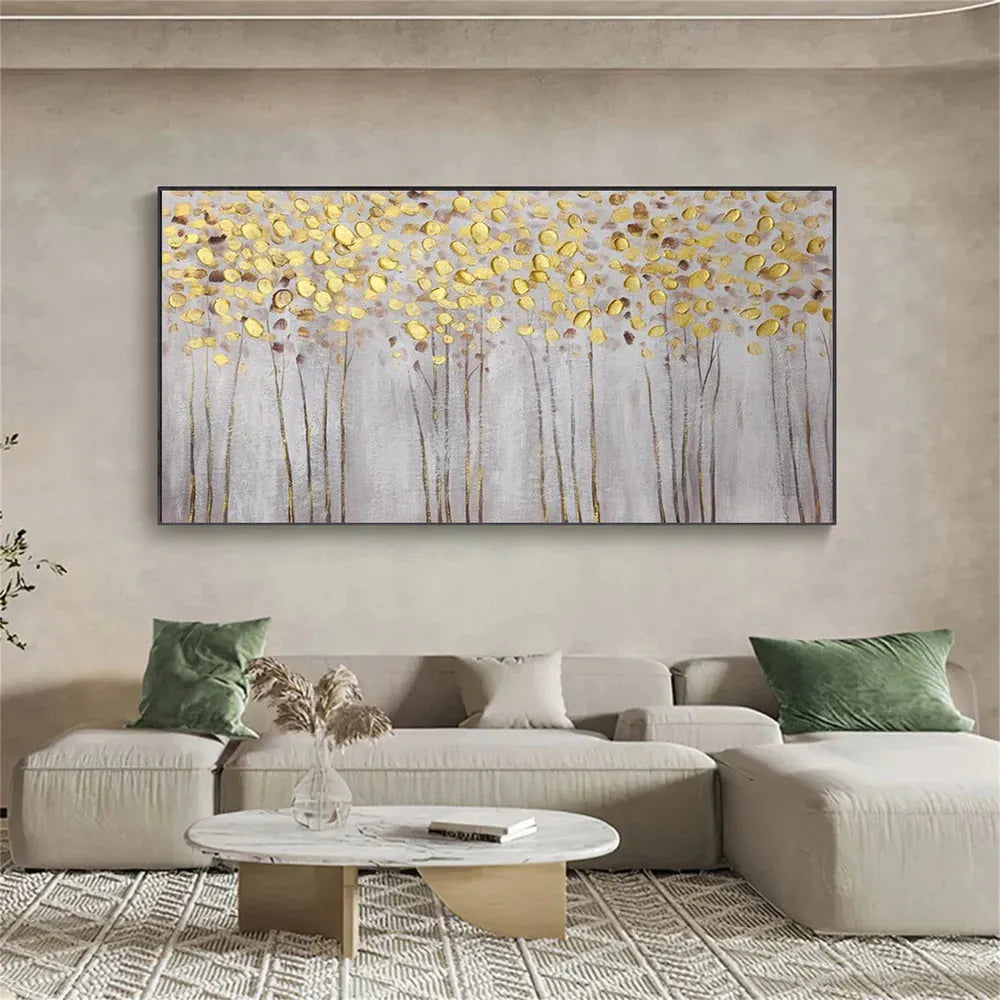 Flower Textured Painting Canvas #FP072