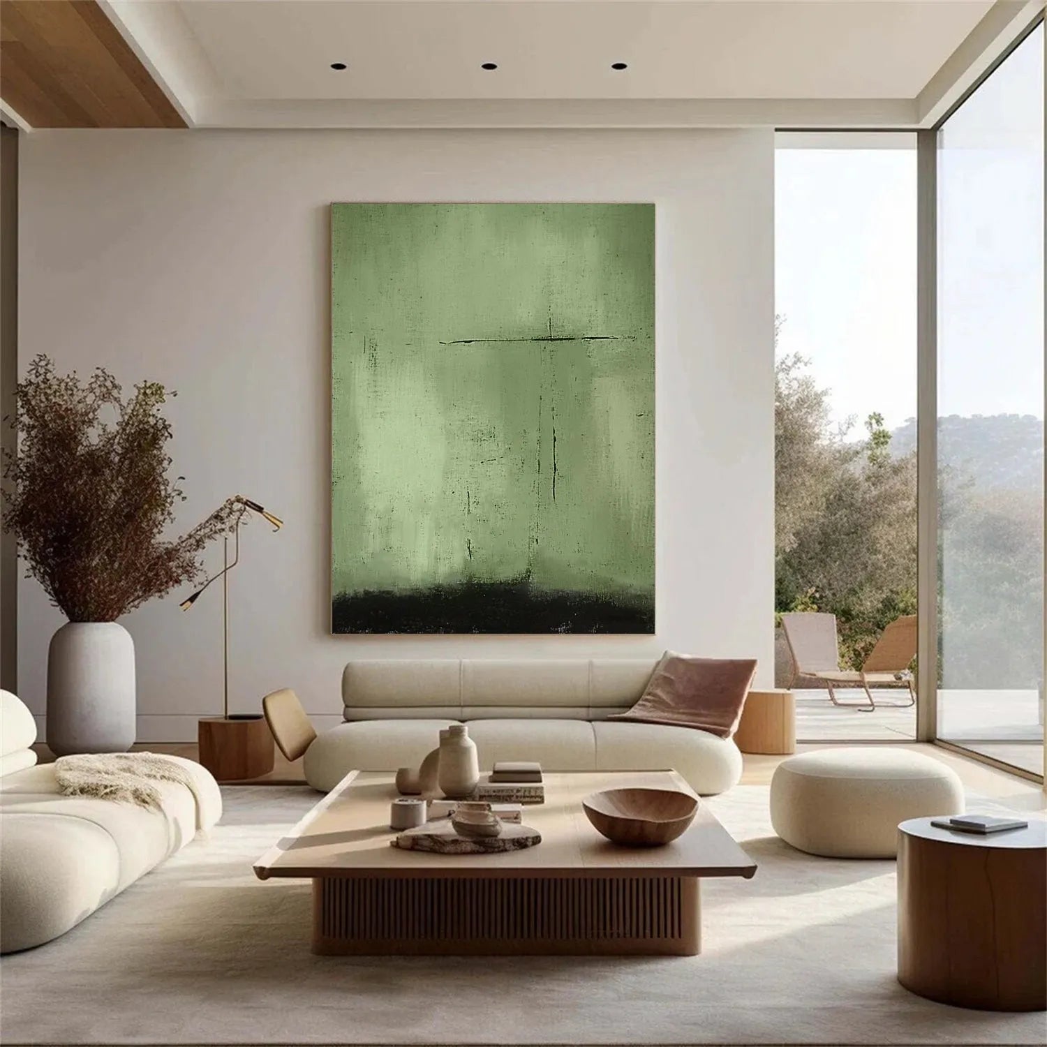 Abstract Painting Canvas #AP154