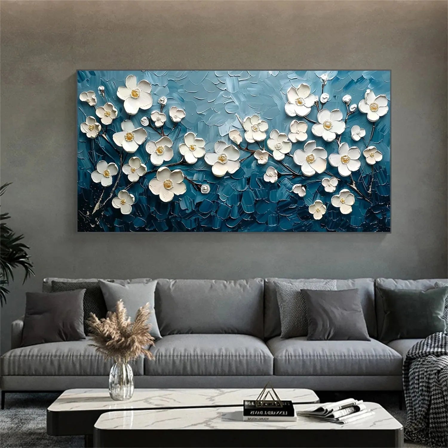 Flower And Tree Painting #FT 117