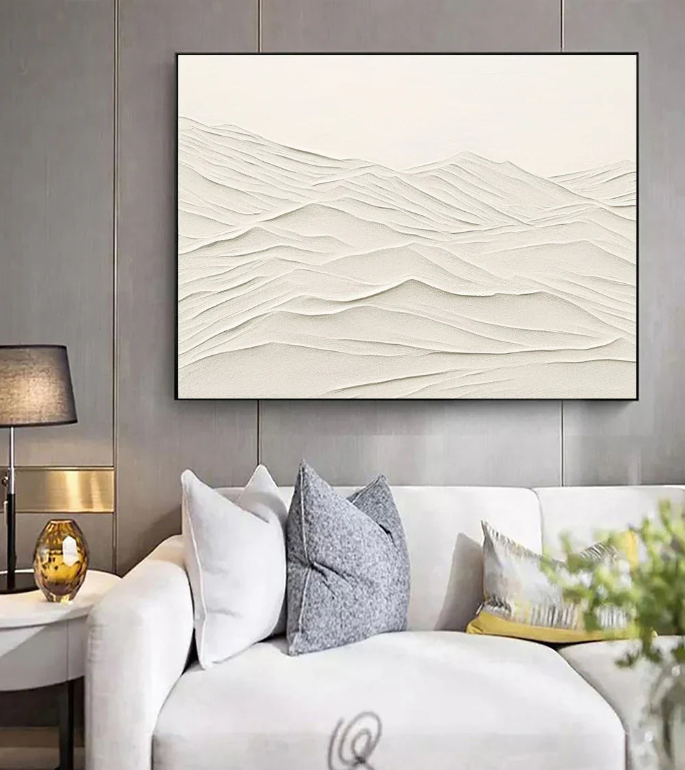 Plaster Art Minimalist Textured Painting #MM091