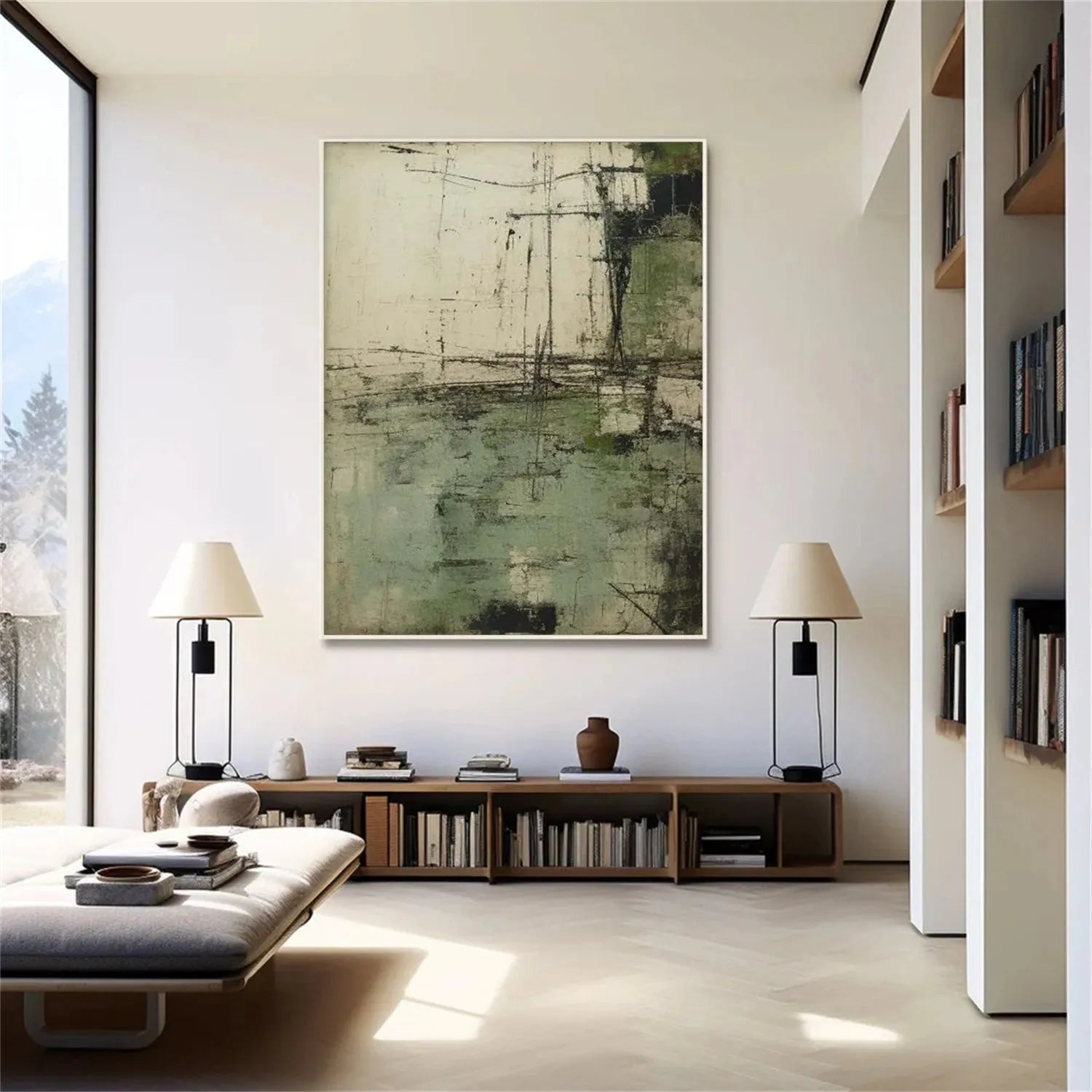 Abstract Painting Canvas #AP170