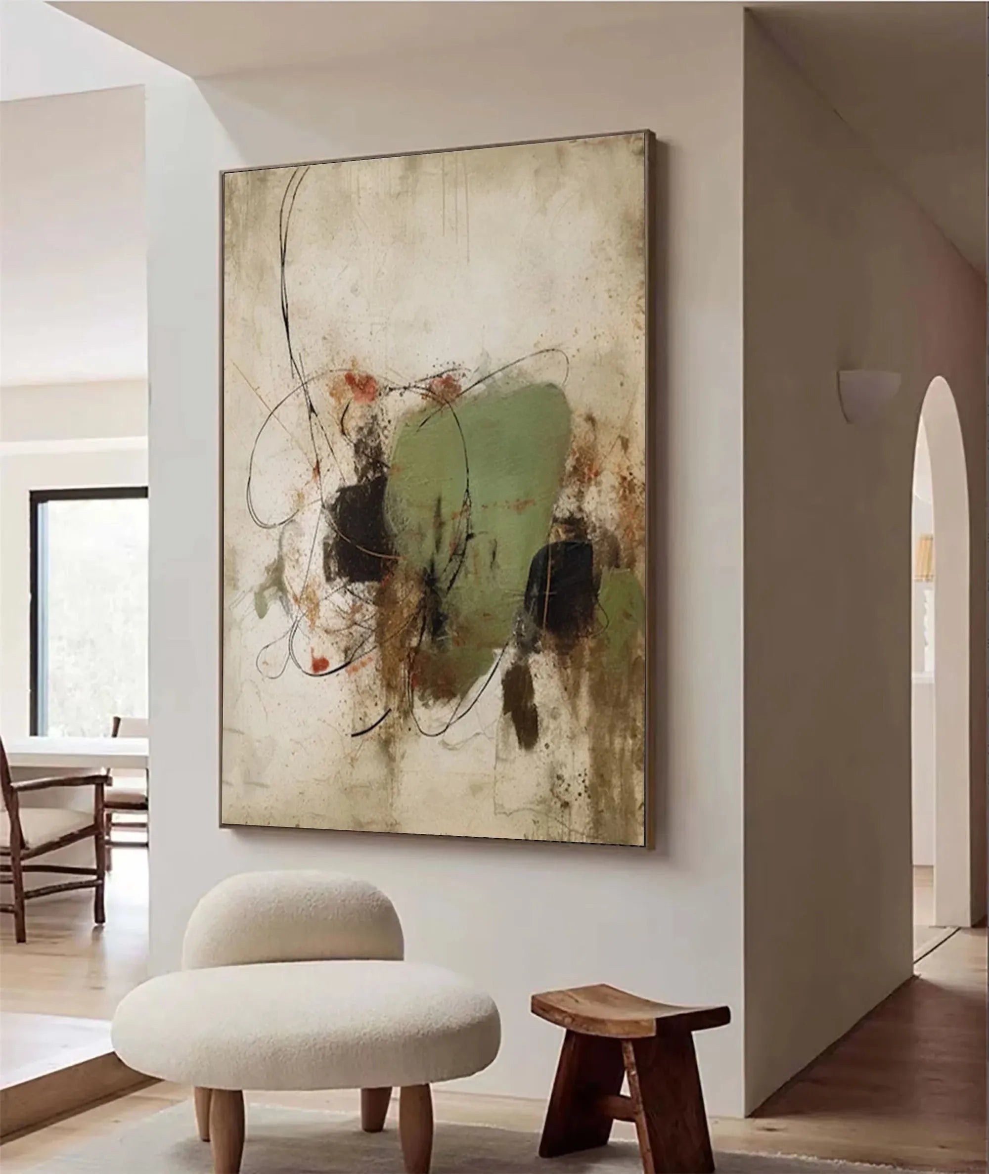 Abstract Painting Canvas #AP120