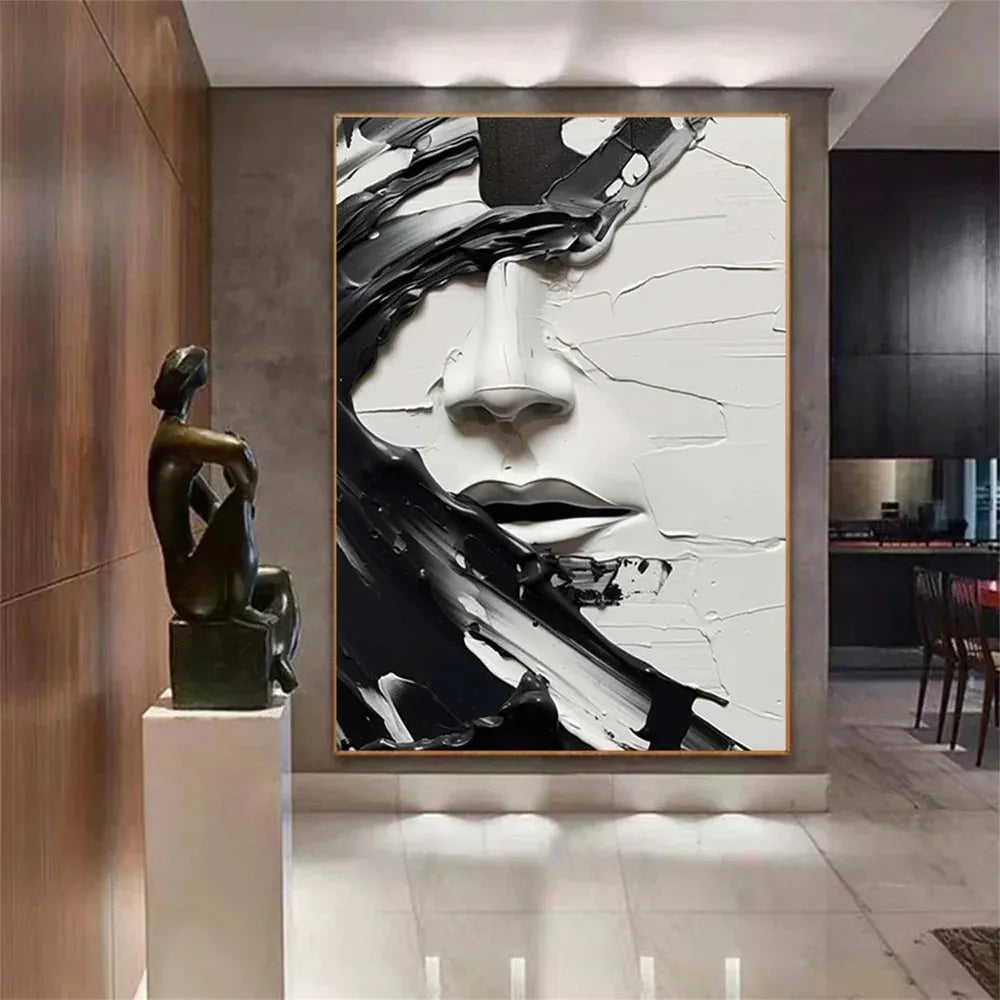 Abstract People Canvas Art #AE011