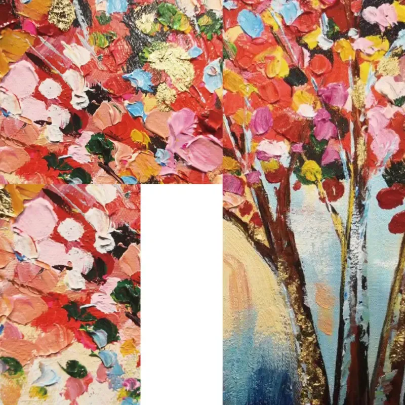 Flower And Tree Painting #FT 004