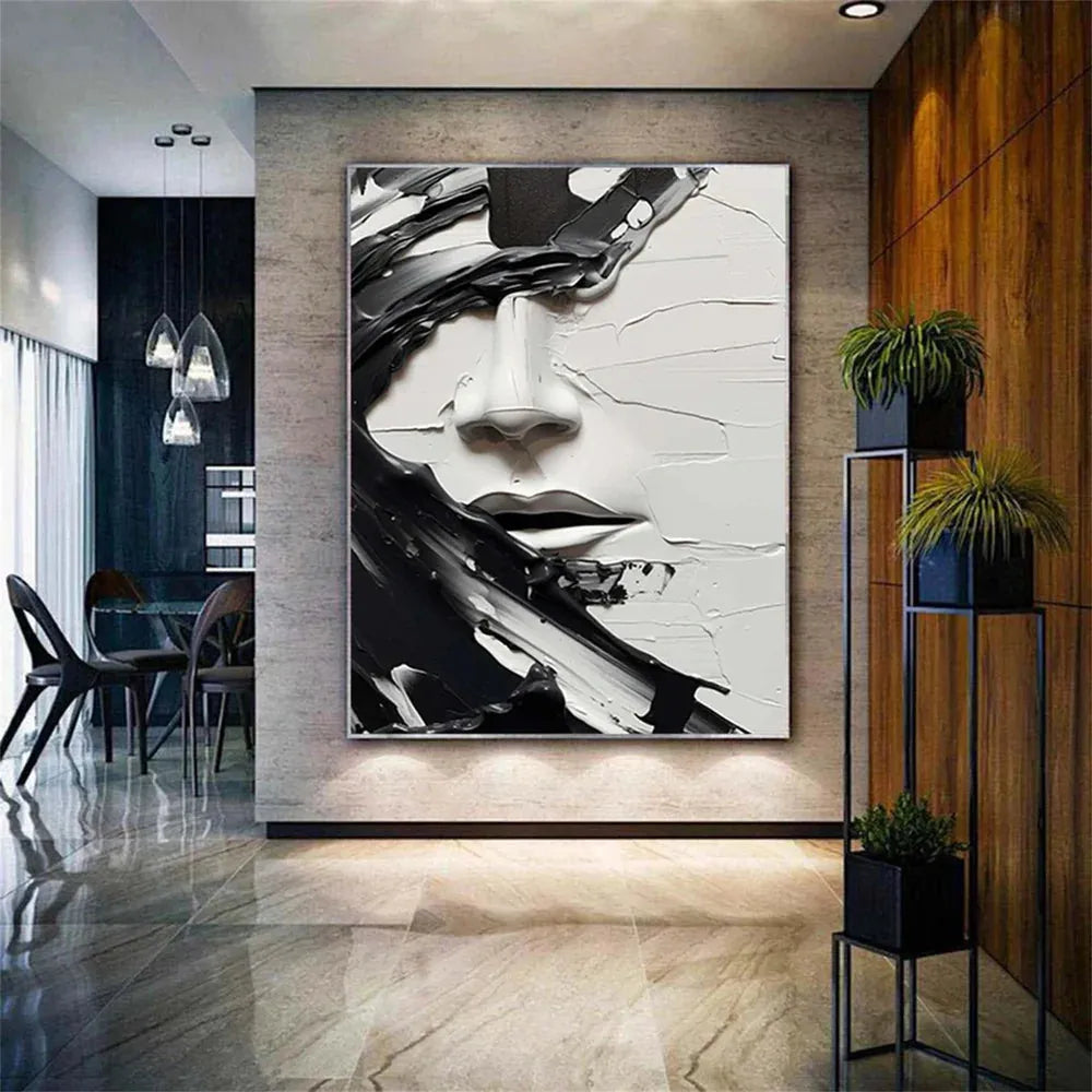 Abstract People Canvas Art #AE011