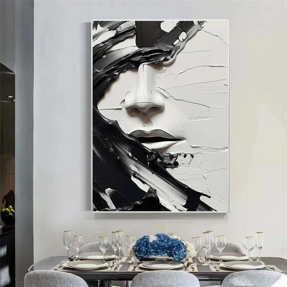 Abstract People Canvas Art #AE011