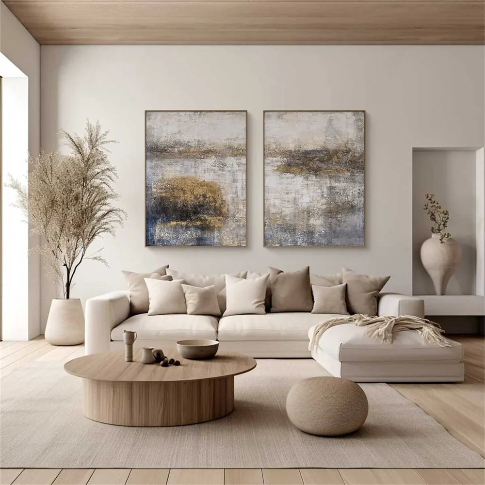 Abstract Painting Set of 2 #AB 108