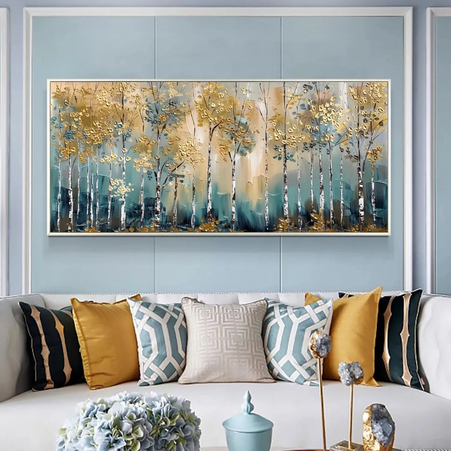 Tree Abstract Textured Wall Art #TP043