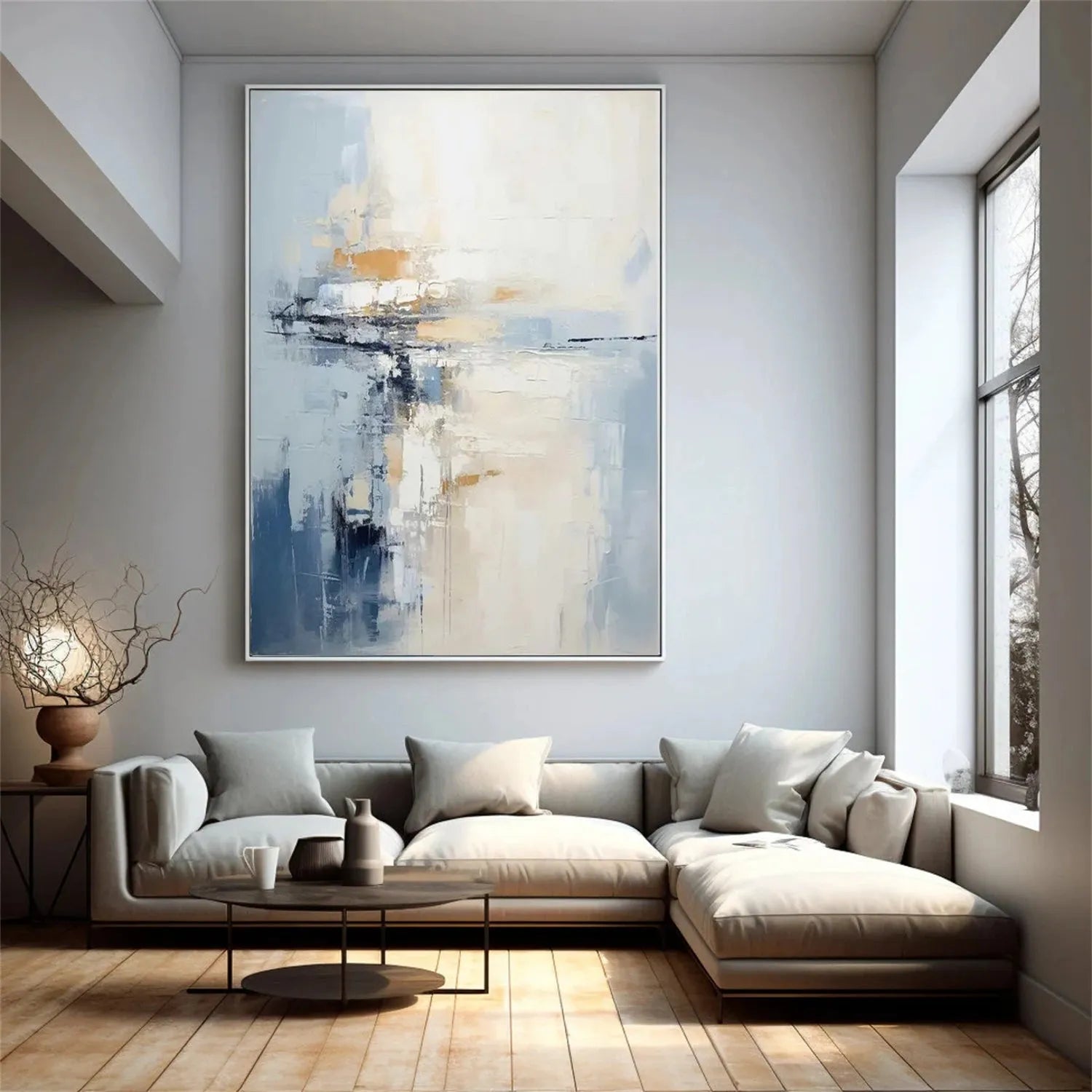 Abstract Painting Canvas #AP064